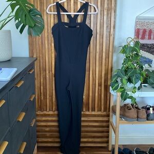 TS by Thrive Societe Flare Leg Build in Bra Jumpsuit. L